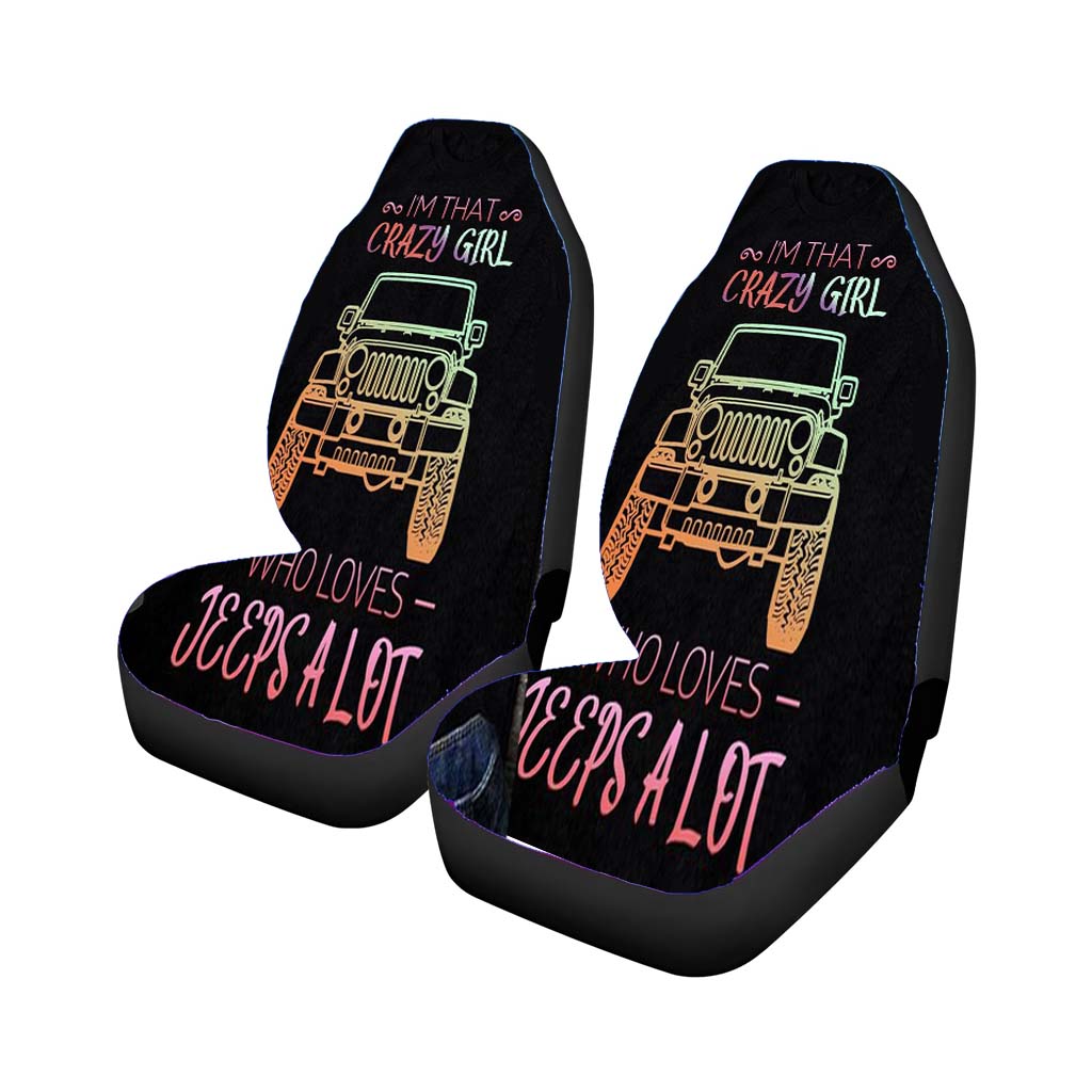 Jeep A Lot car Seat Covers