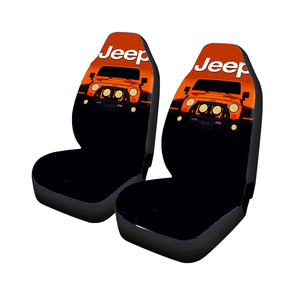 Jeep Wrangler Logo Automotive Adventure car Seat Covers