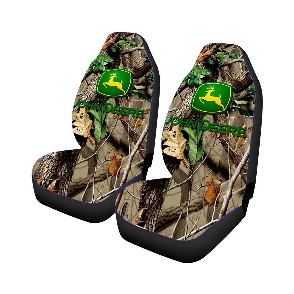 John Deere Camo Logo car Seat Covers