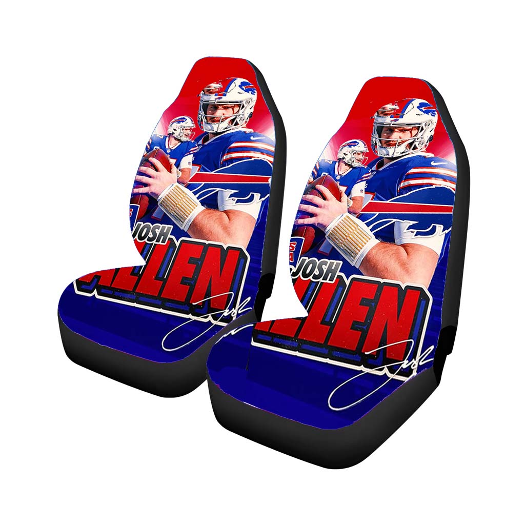 Josh Allen Buffalo Bills 1 car Seat Covers