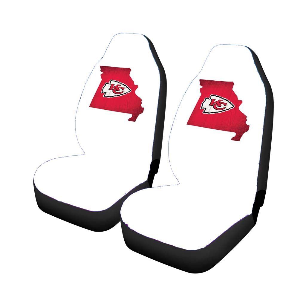 Kansas City Chiefs Logo States car Seat Covers