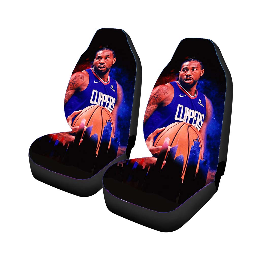 Kawhi Leonard Clippers car Seat Covers
