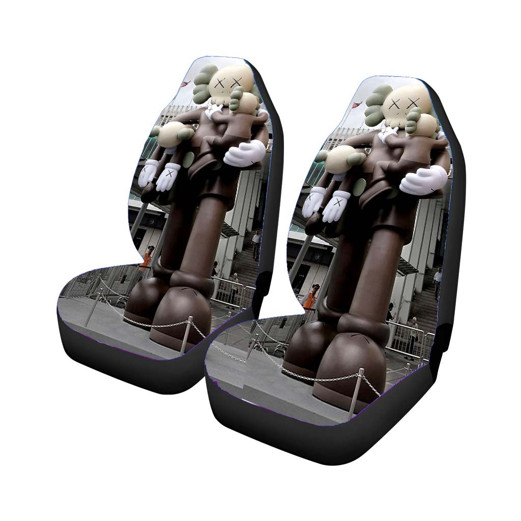Kaws Clean Slate Harbour City Miniatur car Seat Covers