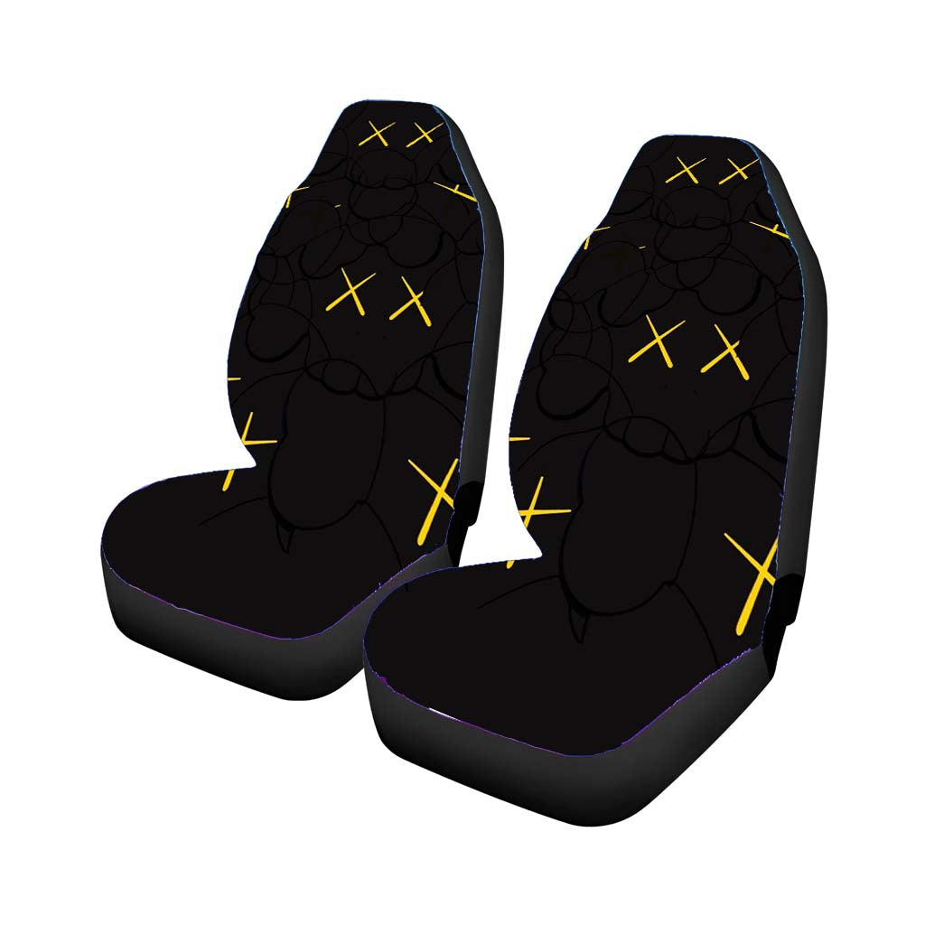 Kaws In Black car Seat Covers
