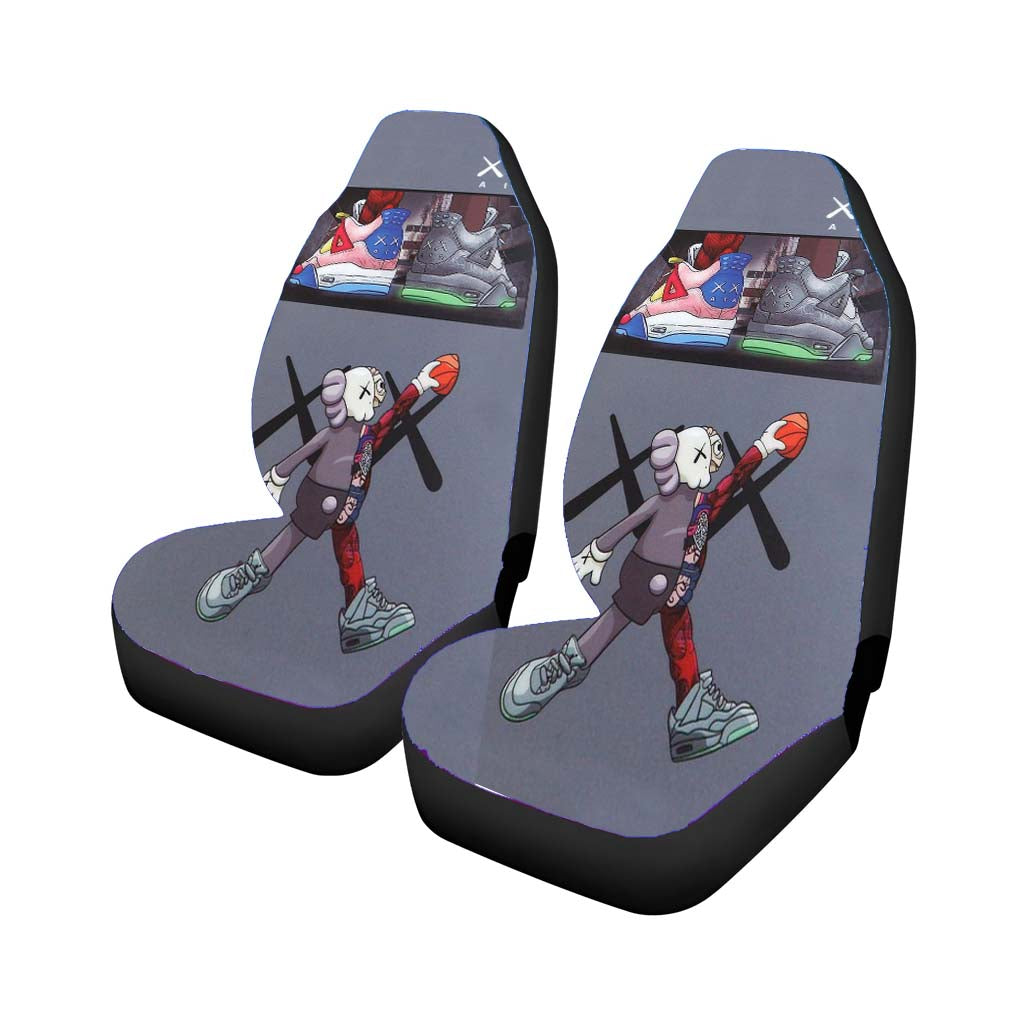Kaws Jump Air Wallpaper car Seat Covers