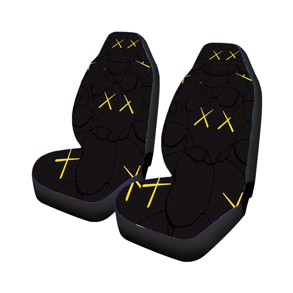 Kaws Pop Art X Marshmello Pattern car Seat Covers