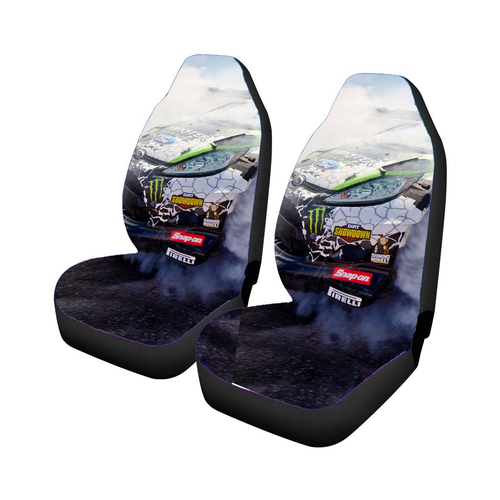 Ken Block Drifting Ford Car car Seat Covers