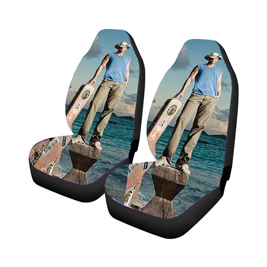 Kenny Chesney Guitar Case Universal Fit Car Seat Covers