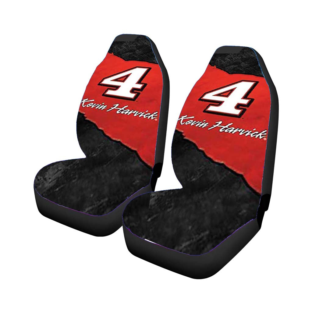 Kevin Harvick Red Strip car Seat Covers