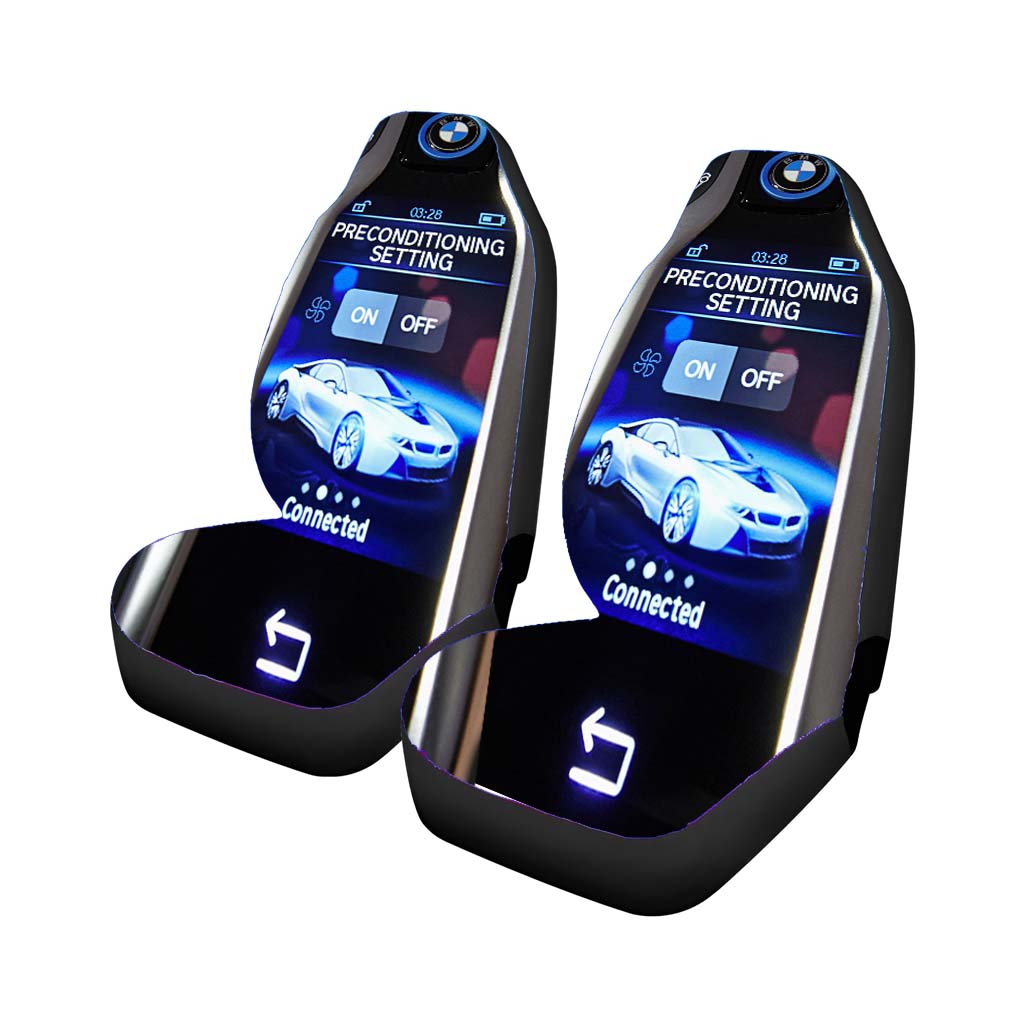 Keychain Bmw Display Car Key car Seat Covers
