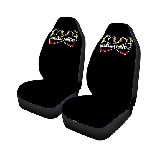 King Of Wakanda Black Panther Movie Car Seat Covers Universal Fit