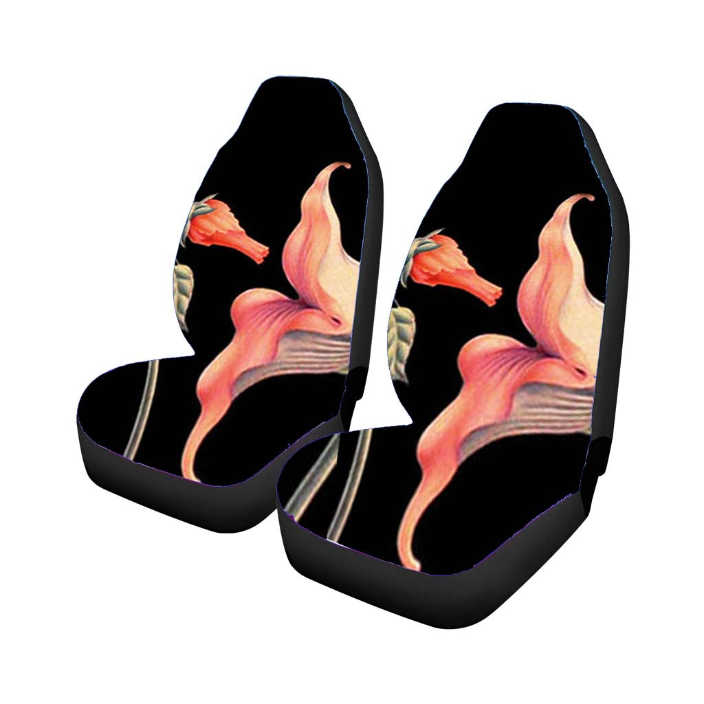 Kisses Flower Artwork car Seat Covers