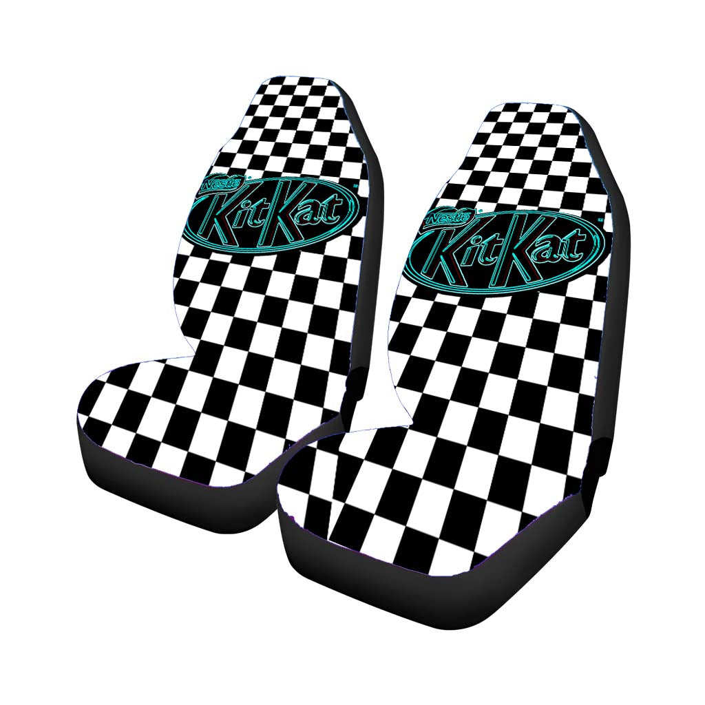 Kitkat X Vans Squares car Seat Covers