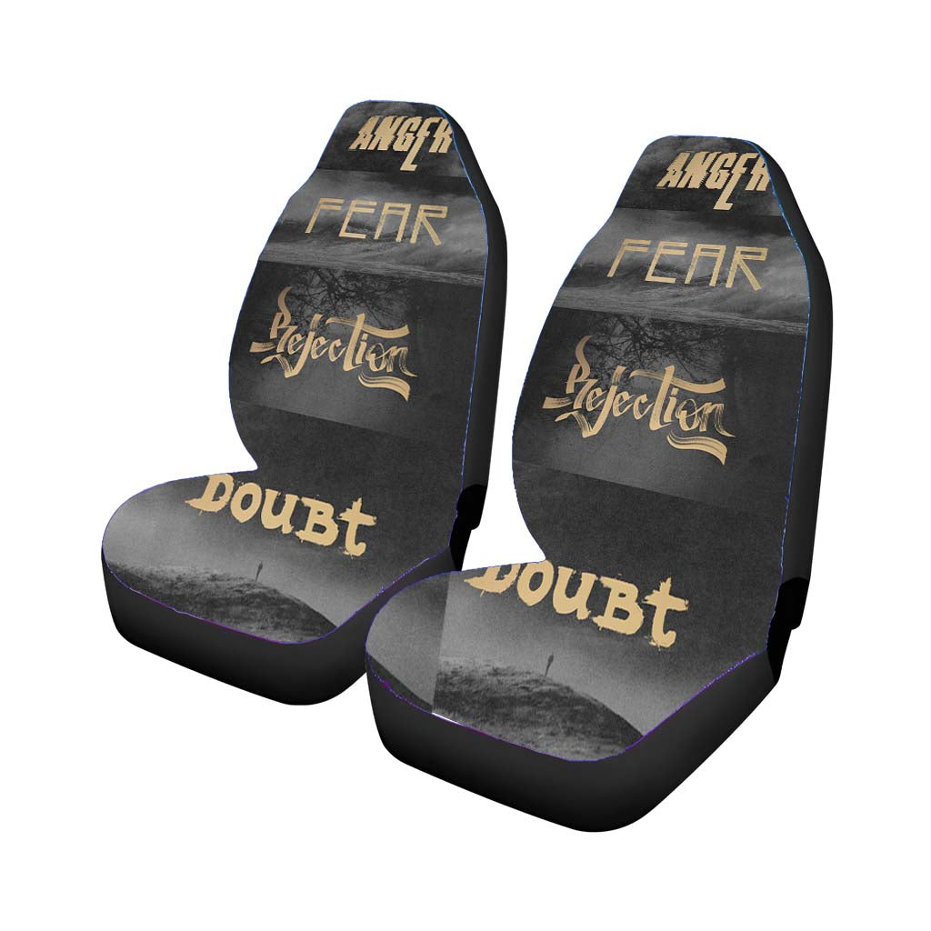 Kobe Bryant Herovillain Collage car Seat Covers