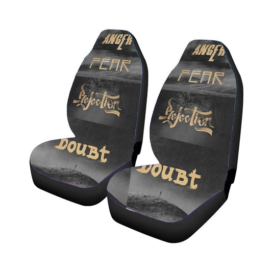 Kobe Bryant Herovillain Collage Universal Fit Car Seat Covers