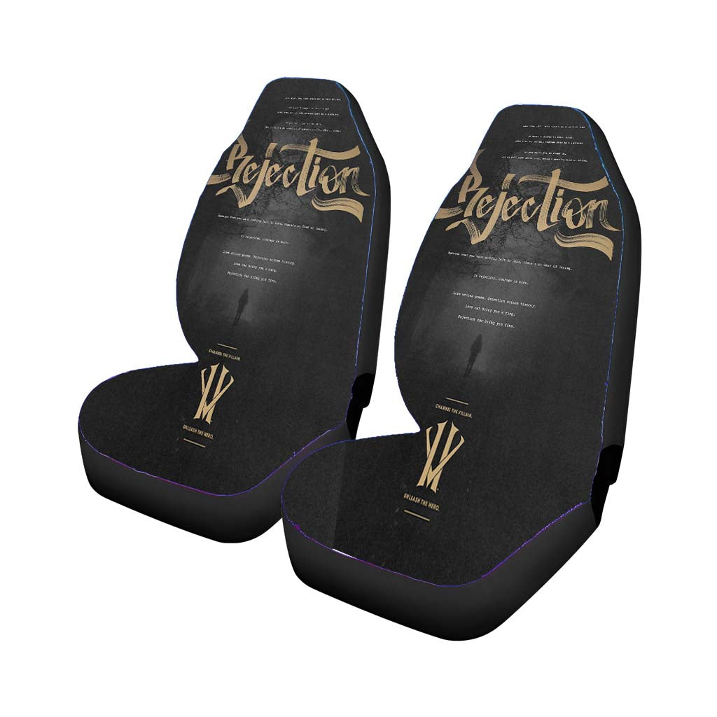 Kobe Bryant Rejection Herovillain car Seat Covers