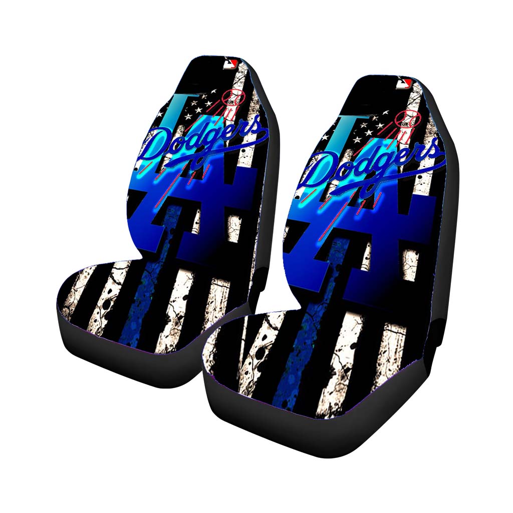 La Dodgers Baseball 987 car Seat Covers