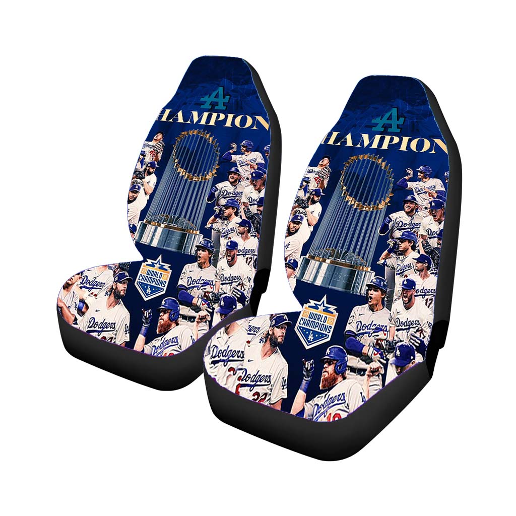 La Dodgers Champions car Seat Covers