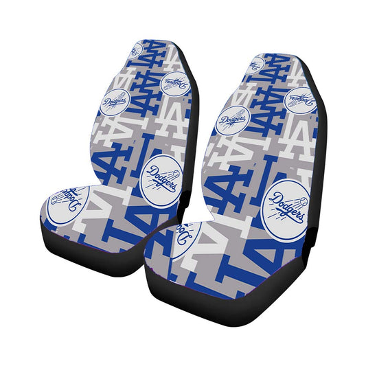La Dodgers Pattern Universal Fit Car Seat Covers