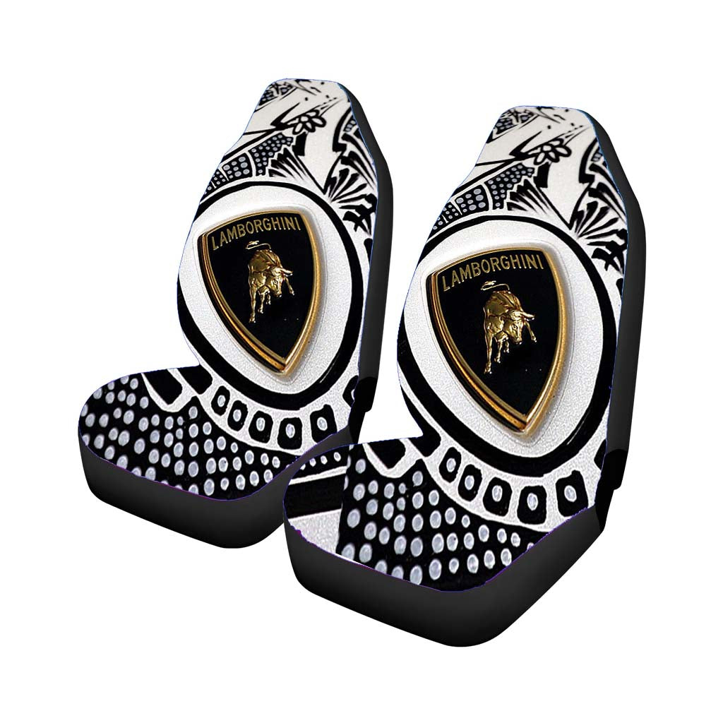 Lamborghini Doodle Art Logo car Seat Covers