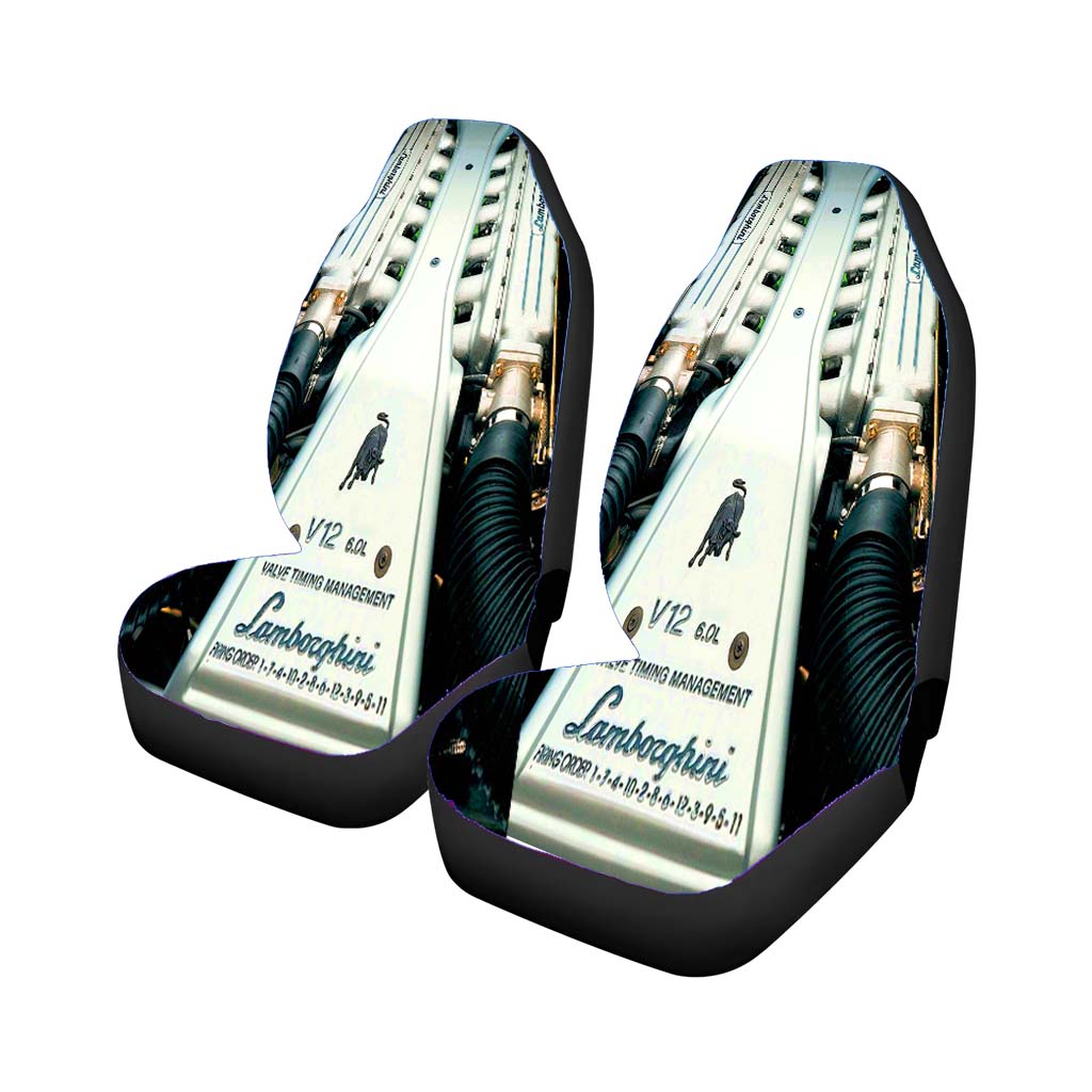 Lamborghini Engine V12 car Seat Covers