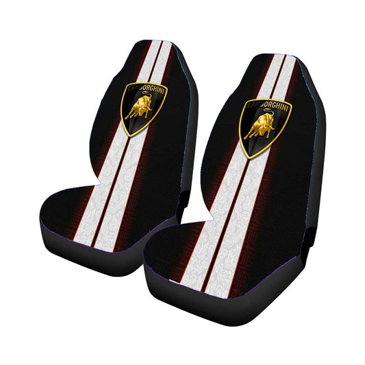 Lamborghini Silver Universal Fit Car Seat Covers