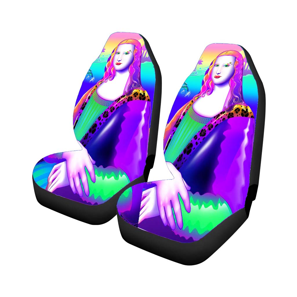 Legend Monalisa Aesthetic Potrait Art car Seat Covers