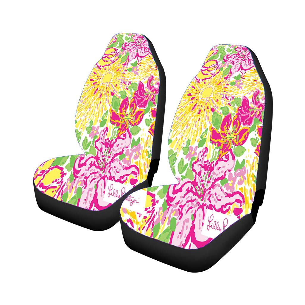 Lilly Pulitzer A Story Written In The Sun car Seat Covers
