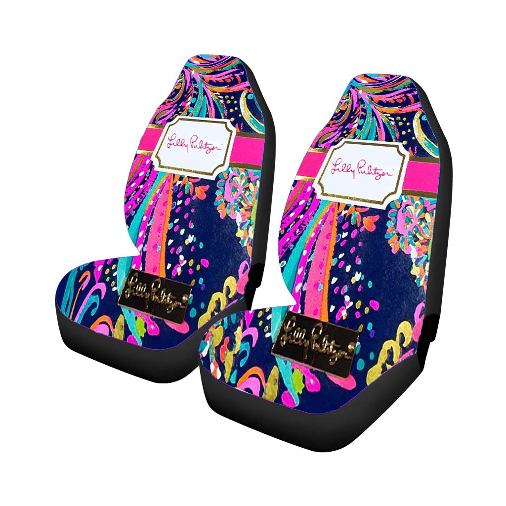 Lilly Pulitzer Beach Loot car Seat Covers