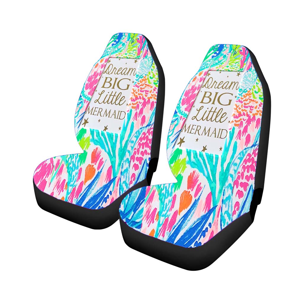 Lilly Pulitzer Dream Big Little Mermaid car Seat Covers