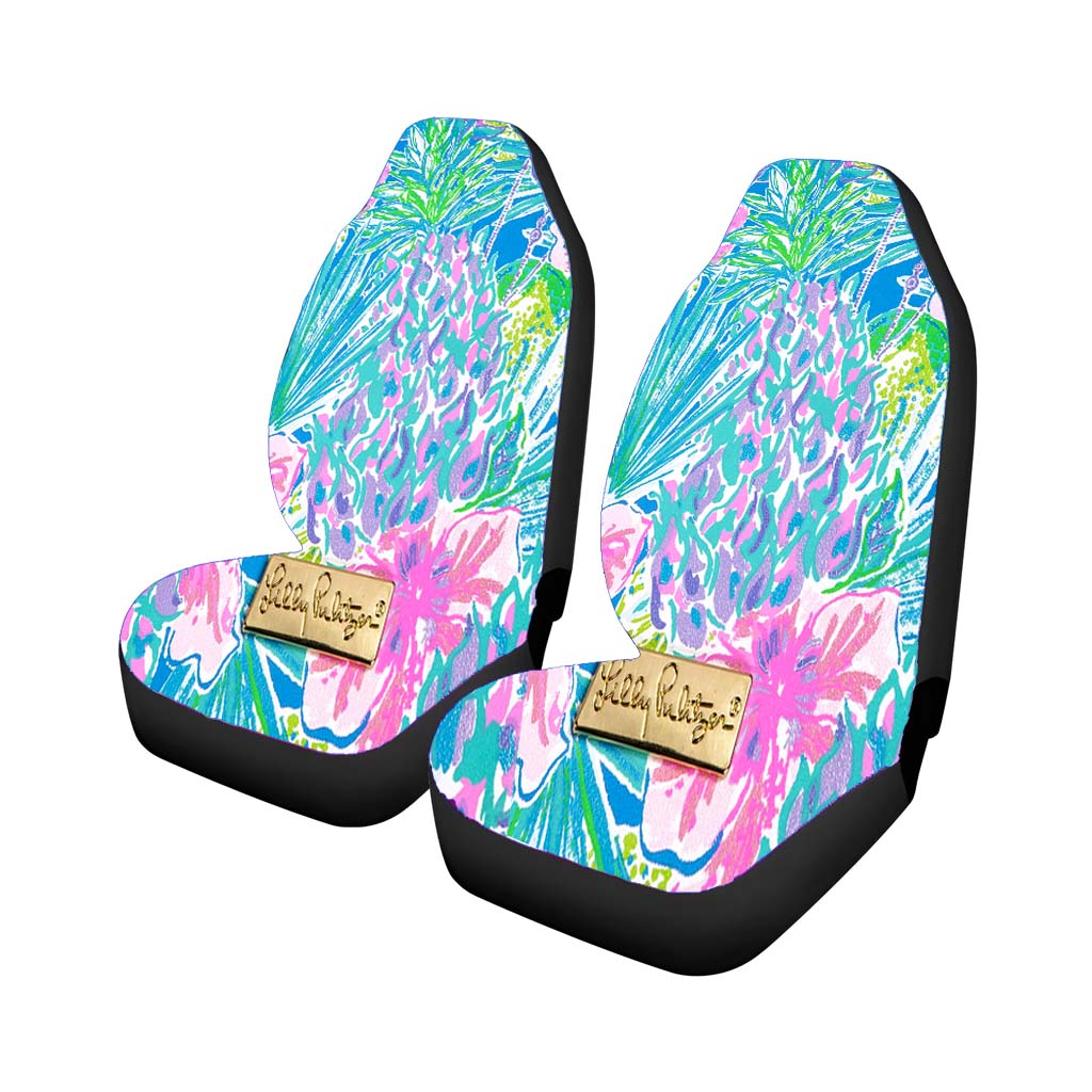 Lilly Pulitzer Multi Swizzle In Sf car Seat Covers