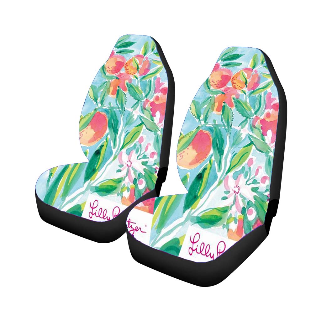 Lilly Pulitzer Painting Floris Tropical car Seat Covers