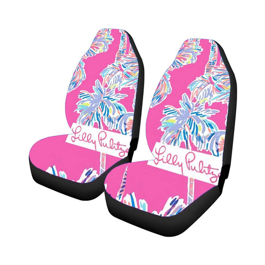 Lilly Pulitzer Palm Trees Car Seat Covers Universal Fit