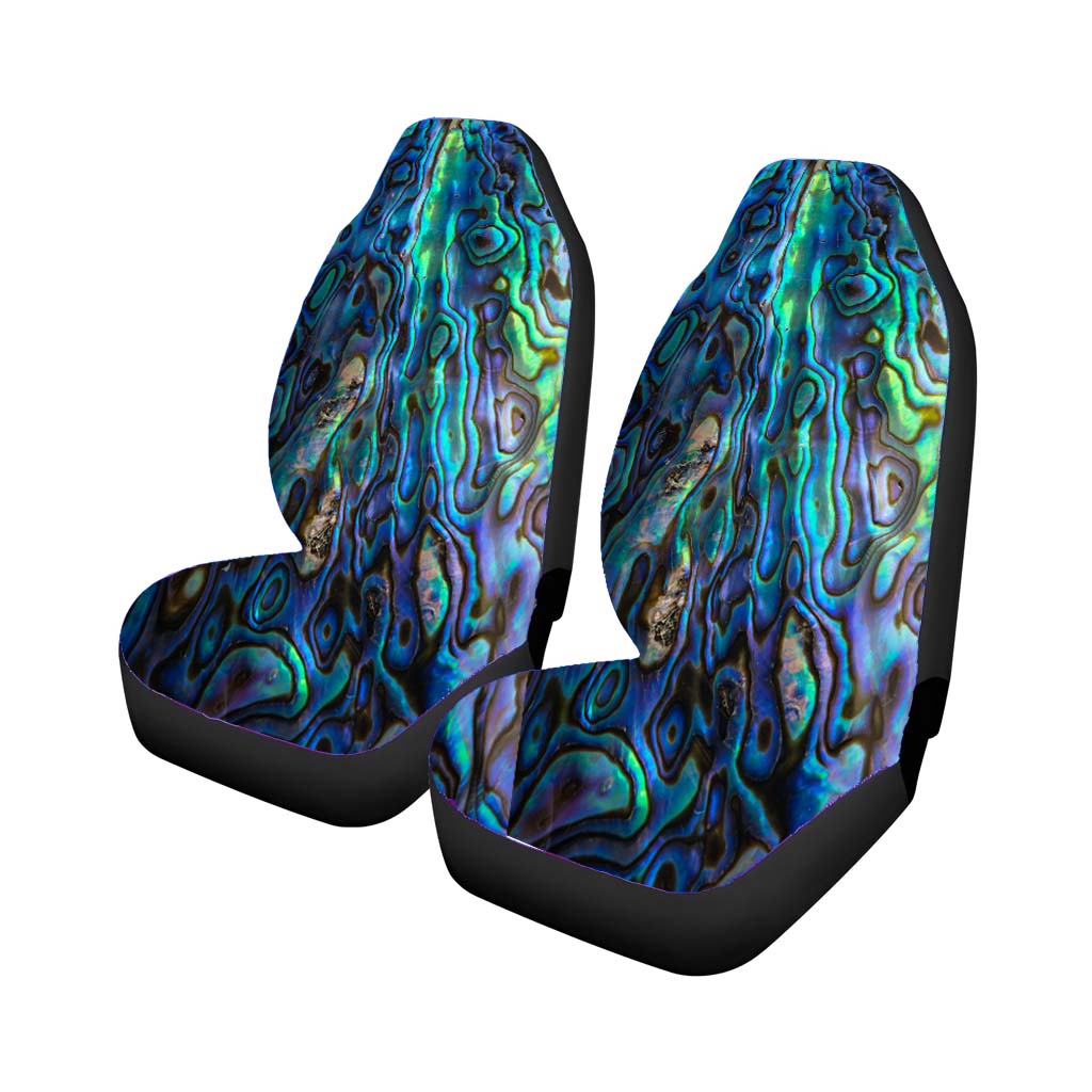 Liquid Abalon Abstract Artwork car Seat Covers