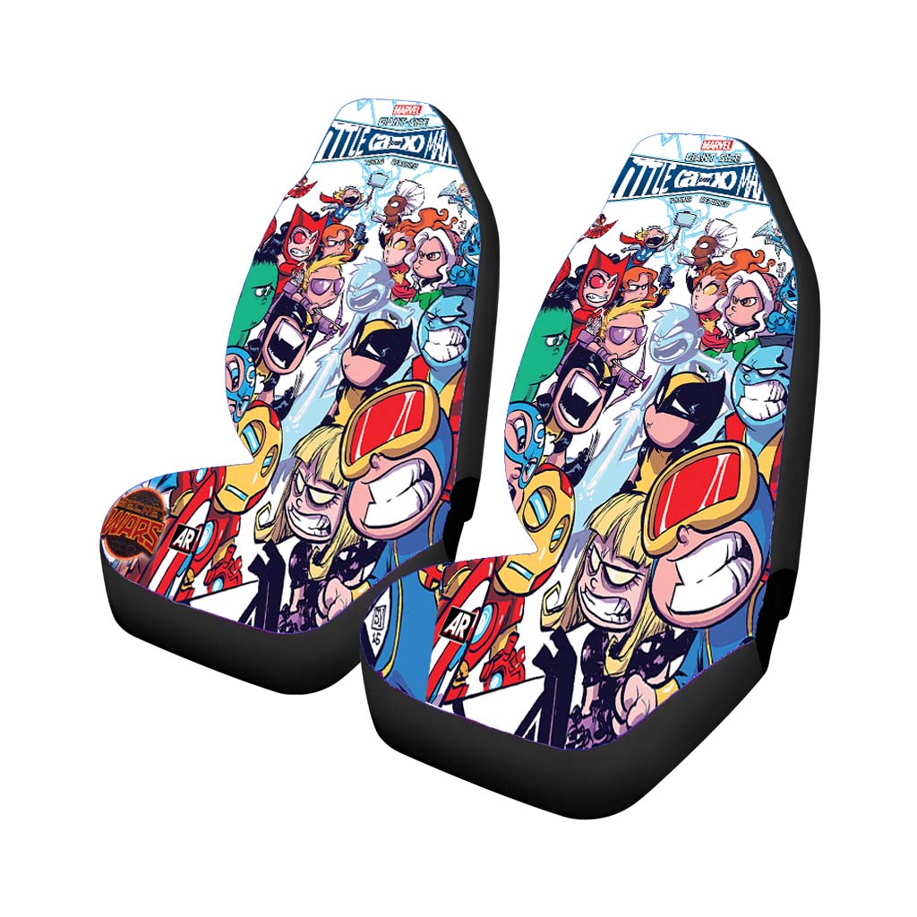 Little Marvel Heroes car Seat Covers