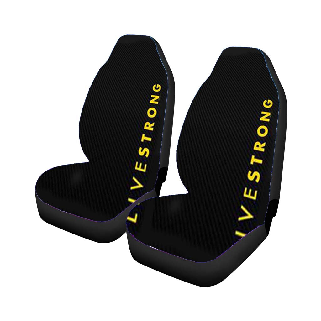 Livestrong Carbon Pattern car Seat Covers
