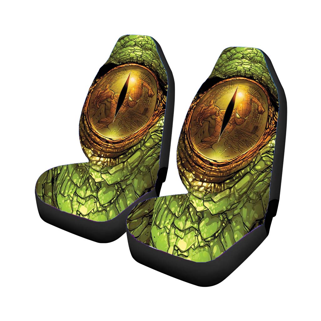 Lizard Eyes Spiderman Comic car Seat Covers