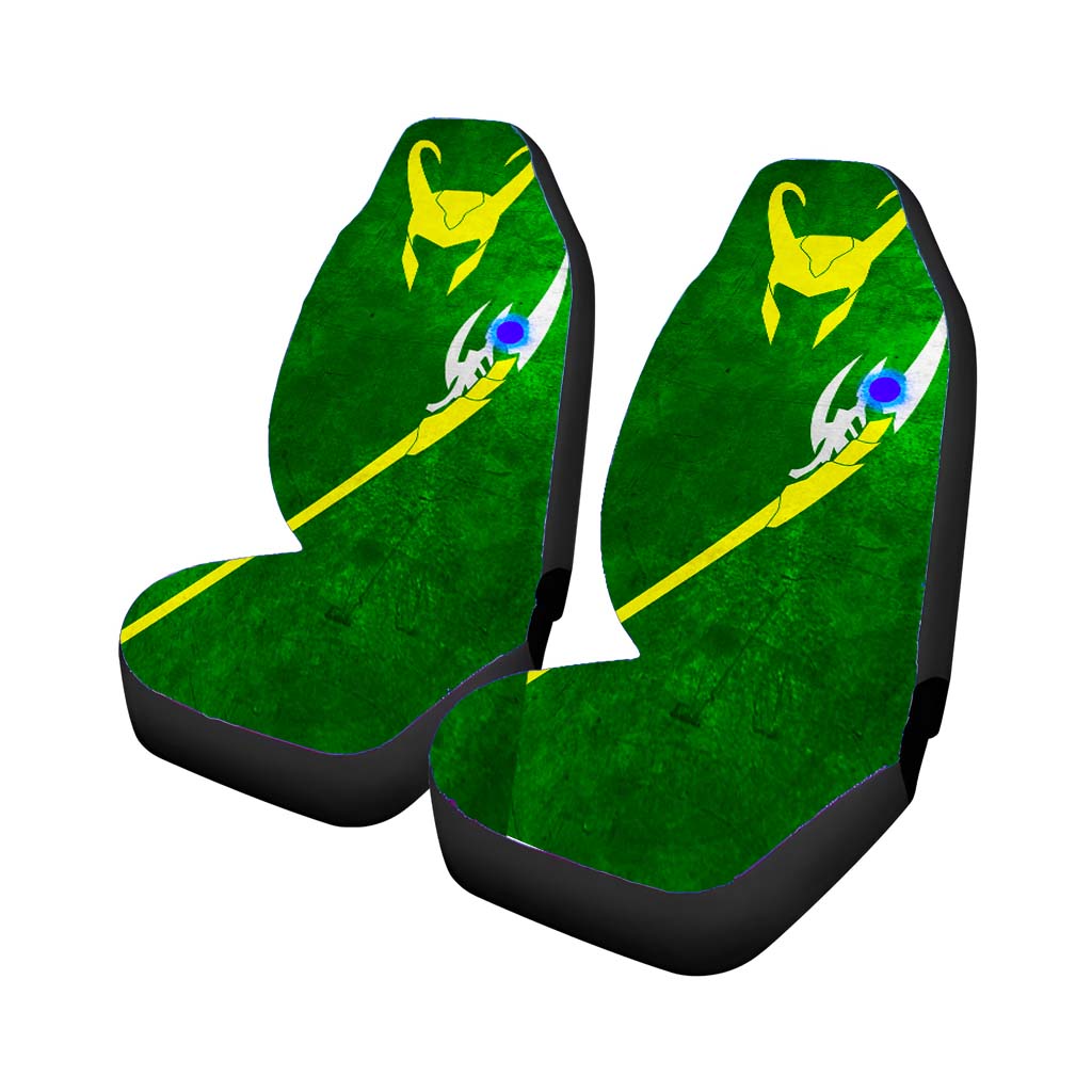 Loki Marvel Villain Vector car Seat Covers