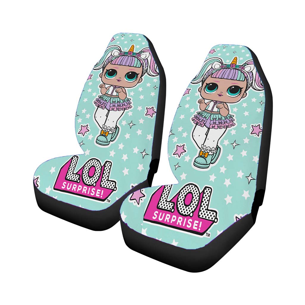 Lol Surprise Doll Unicorn Wallpaper car Seat Covers