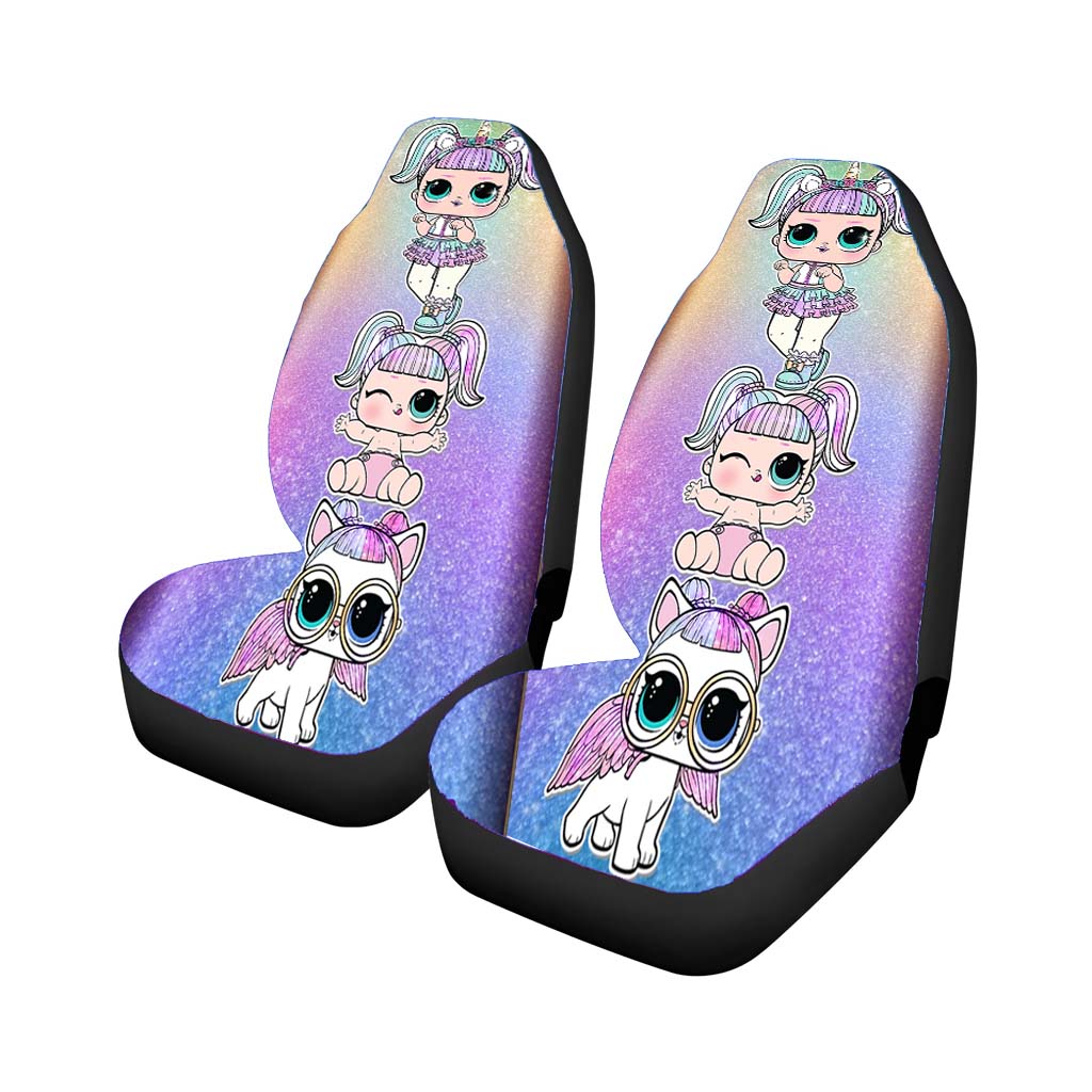 Lol Surprise X Unicorn Doll car Seat Covers