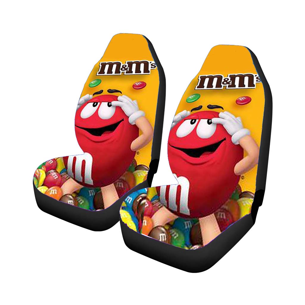 M&M'S Chocolate Mascot car Seat Covers