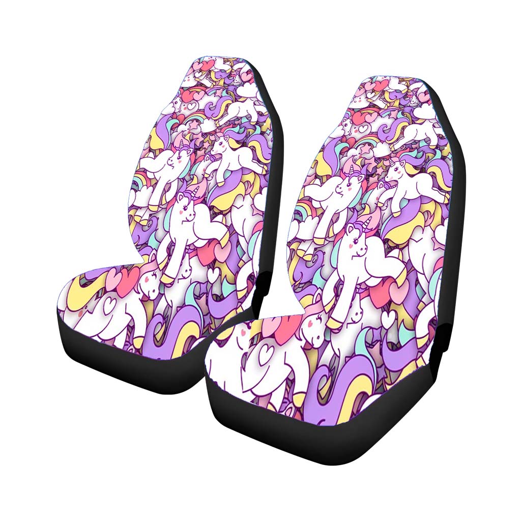 Magic Cute Unicorns Pattern car Seat Covers