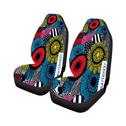 Marimekko Siirtolapuutarha Flower Car Seat Covers Universal Fit
