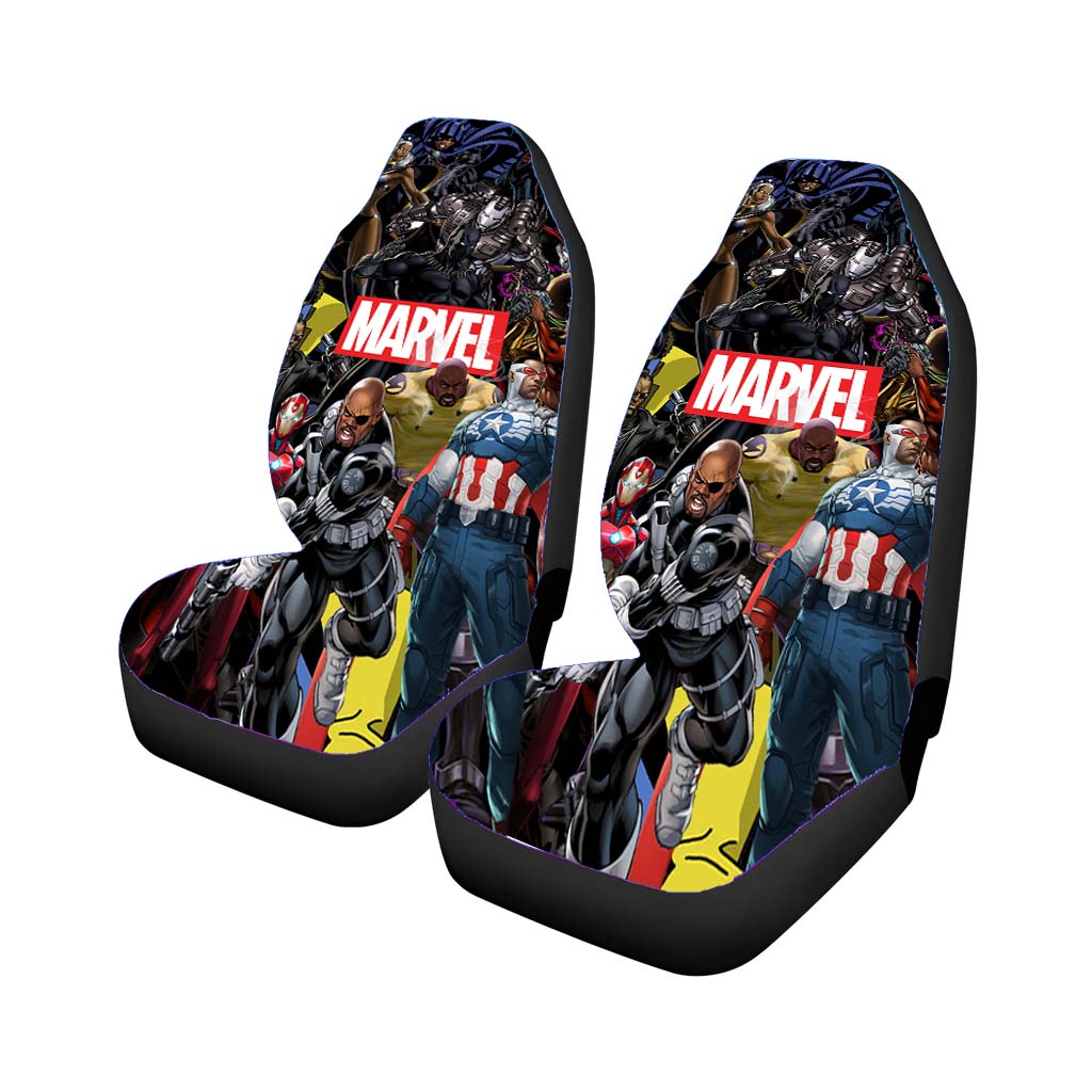 Marvel All Heroes car Seat Covers