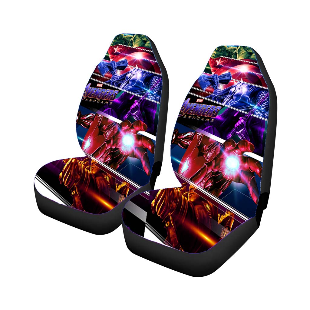 Marvel Avengers Endgame Heroes Poster car Seat Covers