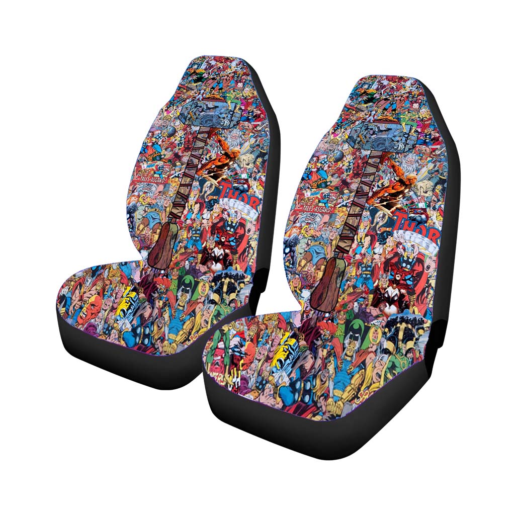 Marvel Collage car Seat Covers