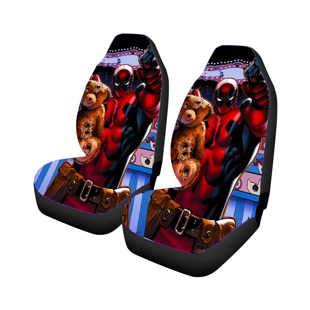 Marvel Deadpool With Teddy Bear car Seat Covers