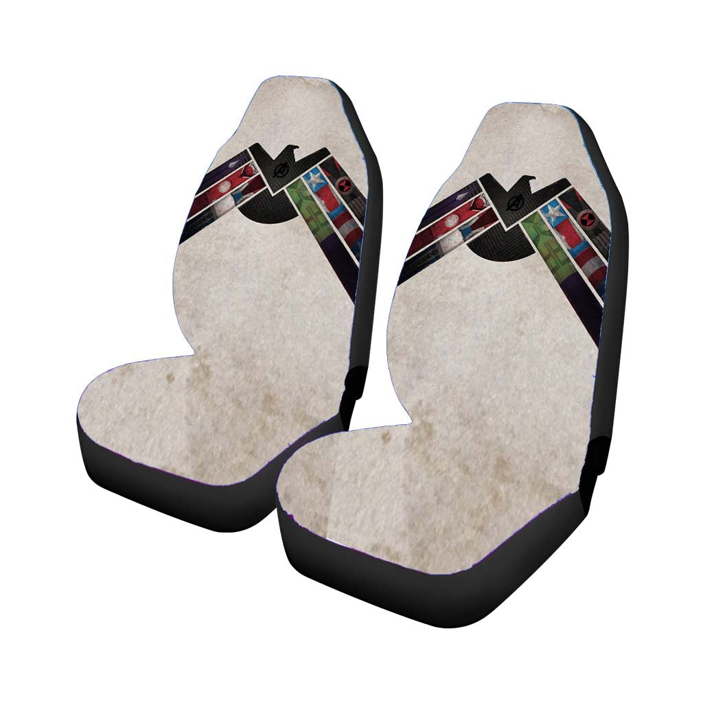 Marvel Shield Avengers Logo car Seat Covers