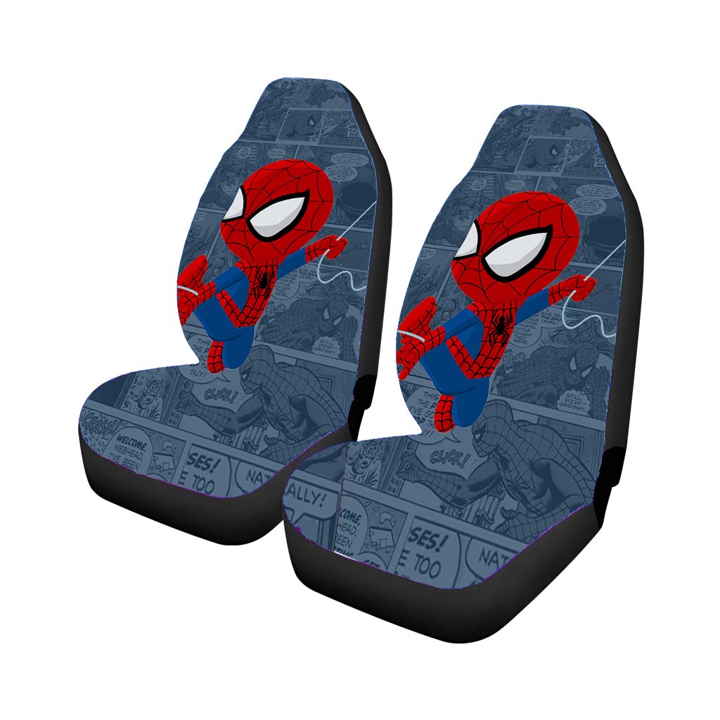Marvel Studio Spiderman Comic car Seat Covers