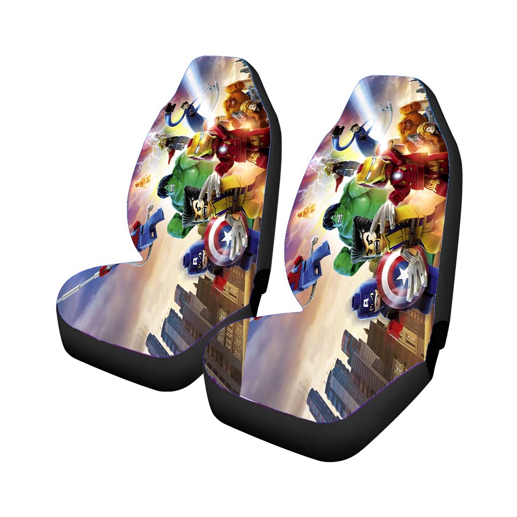 Marvel Super Hero Lego car Seat Covers